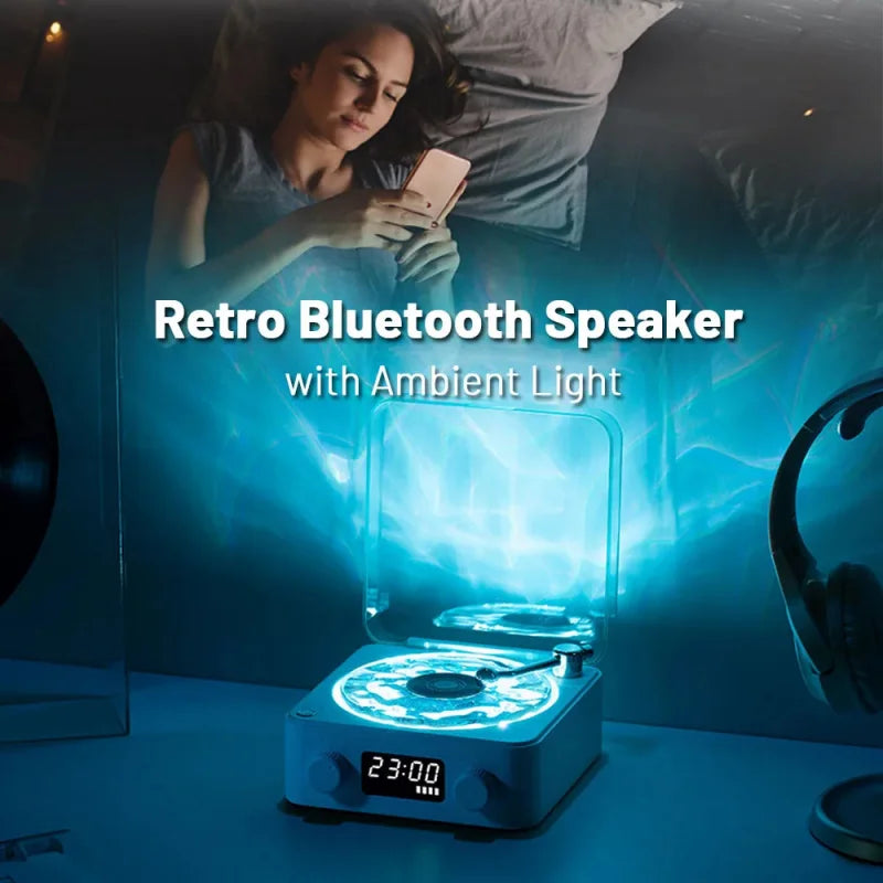 Mini Retro White Noise Bluetooth Speaker – Sound Meets Nostalgia