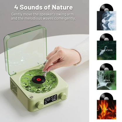 Mini Retro White Noise Bluetooth Speaker – Sound Meets Nostalgia